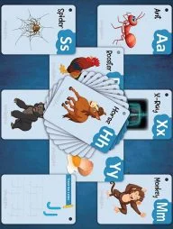 TownStore Early learning English Activity Flash Cards