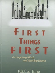 First things first for inquiring minds and yearing hearts